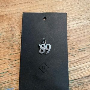 James Avery retired, sterling silver 89’ charm